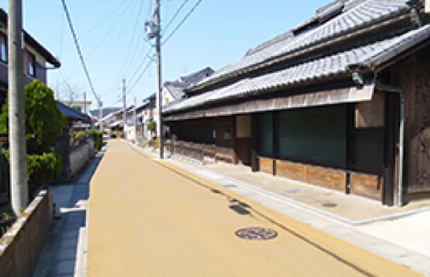 写真：上野名張線景観まちづくりプロジェクト（舗装）工事の施工実績